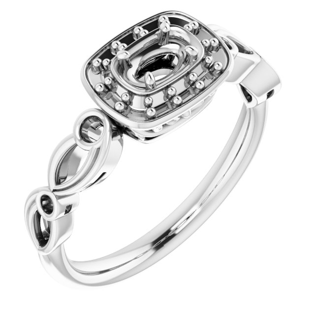 14k White Gold