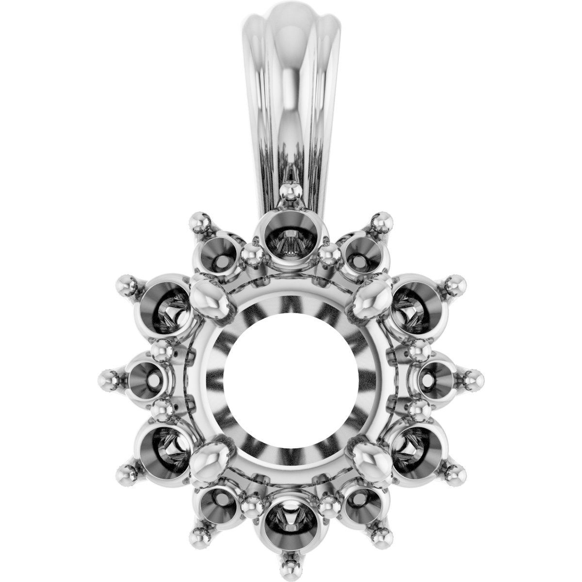 Halo-Style Pendant