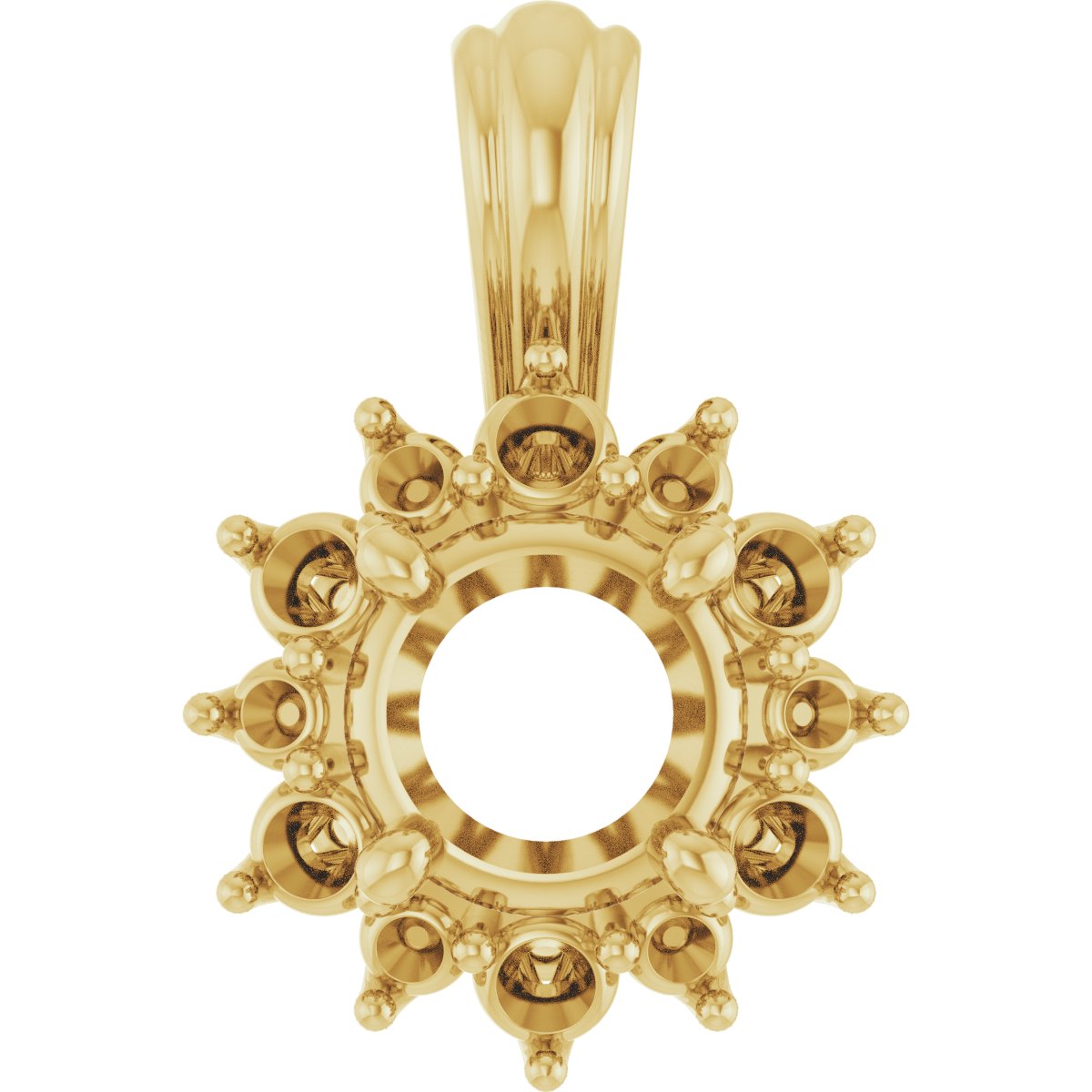 Halo-Style Pendant