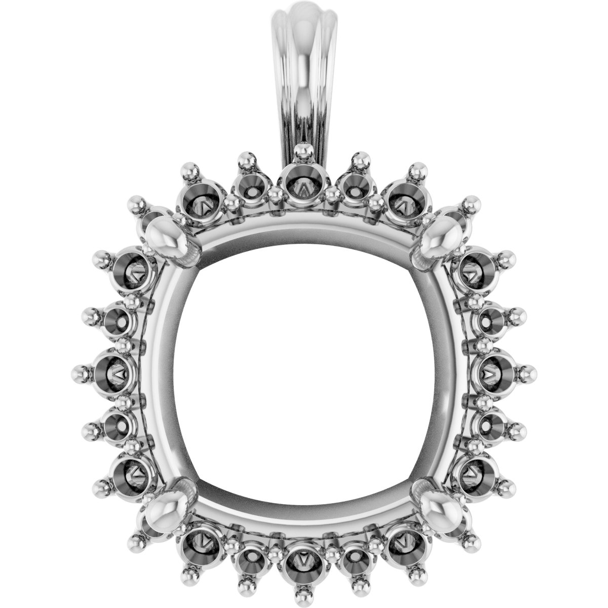Halo-Style Pendant