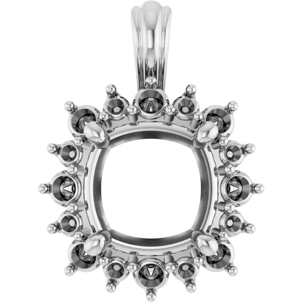 Halo-Style Pendant