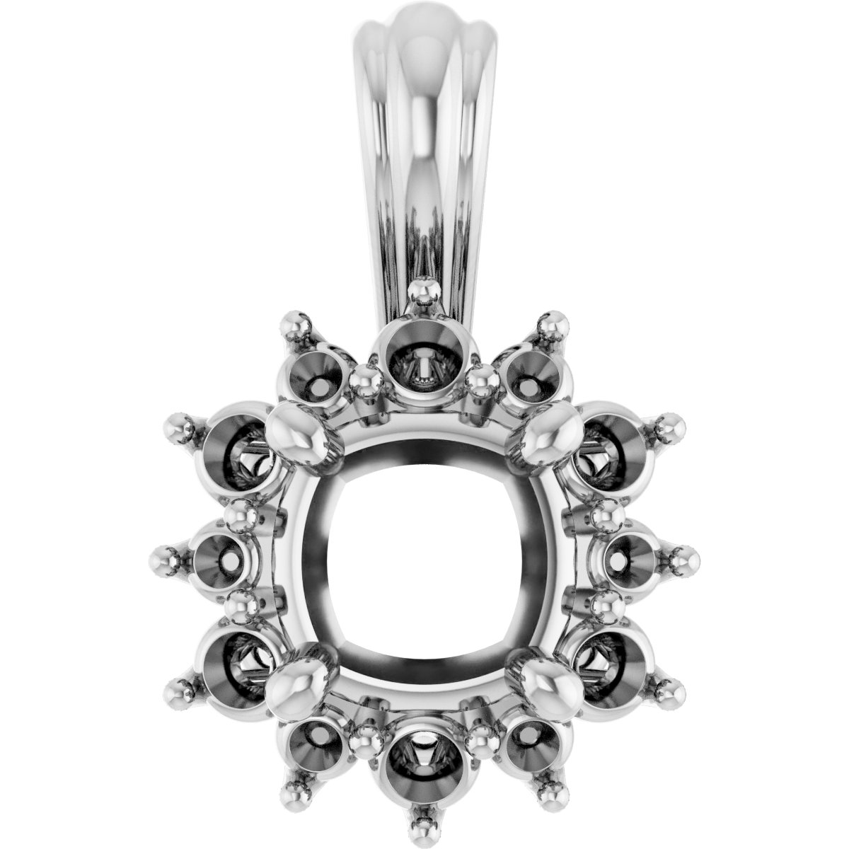 Halo-Style Pendant