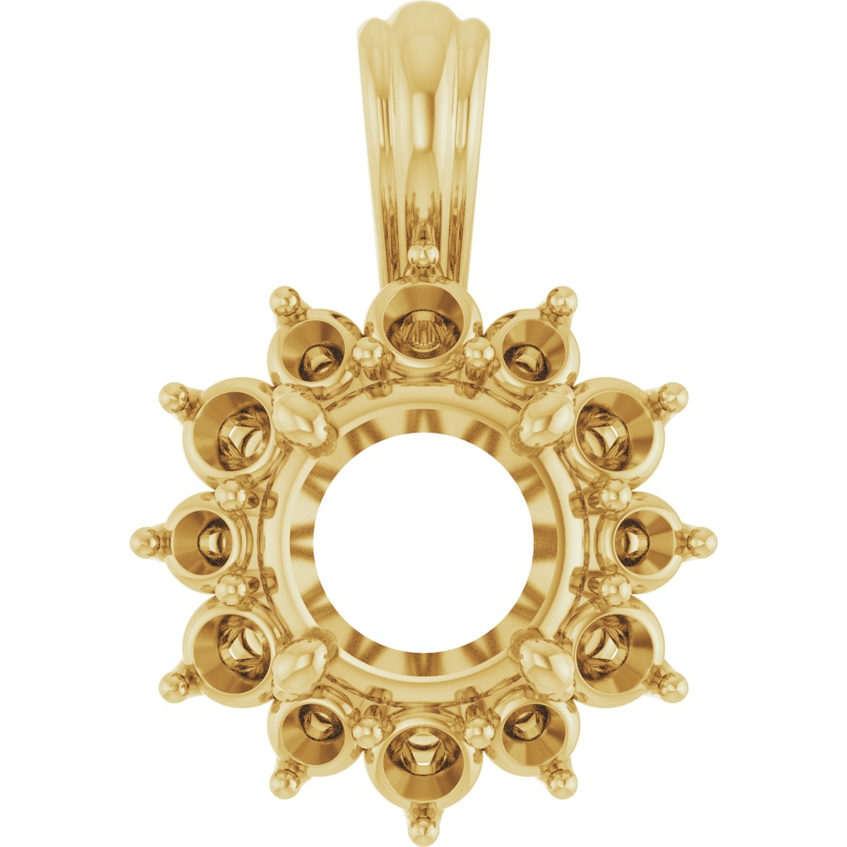Halo-Style Pendant