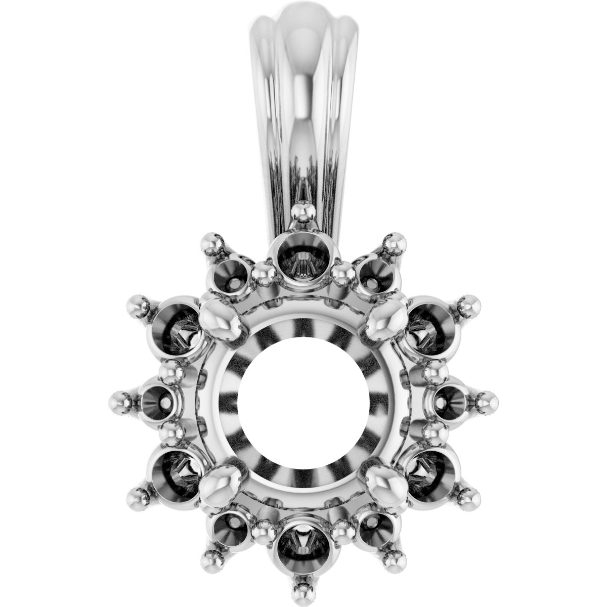 Halo-Style Pendant