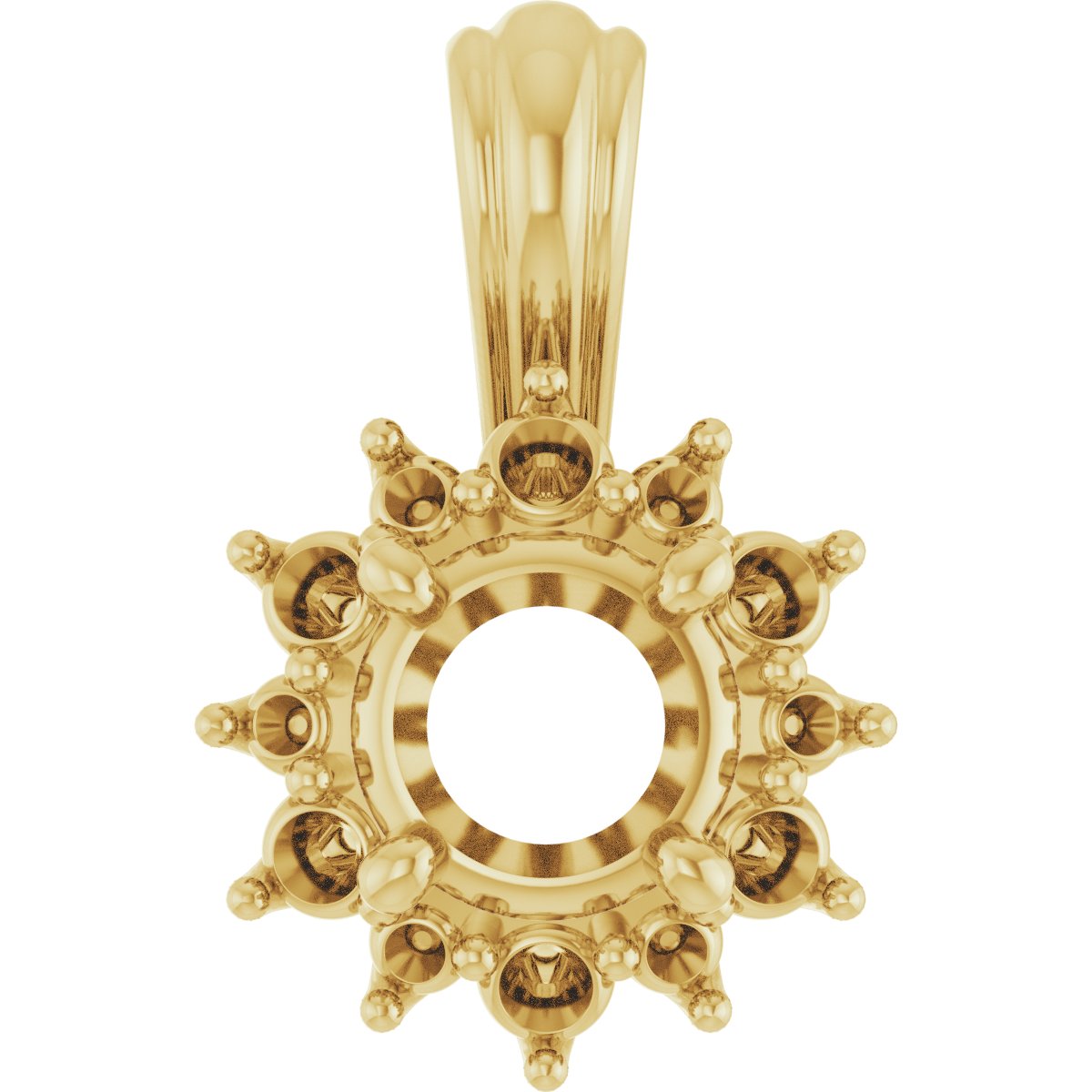 Halo-Style Pendant