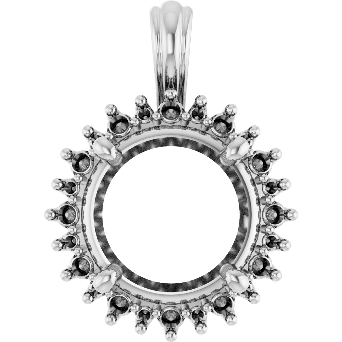 Halo-Style Pendant
