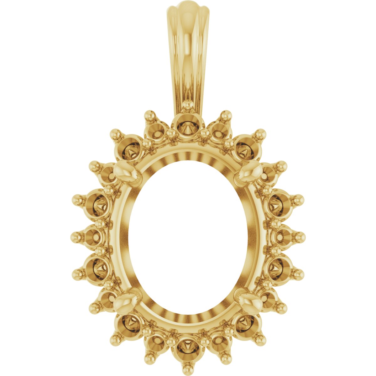 Halo-Style Pendant