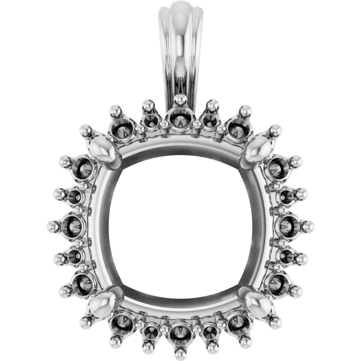 Halo-Style Pendant