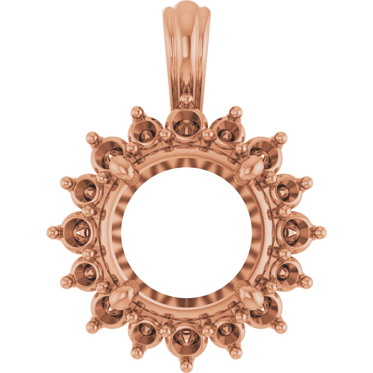 Halo-Style Pendant