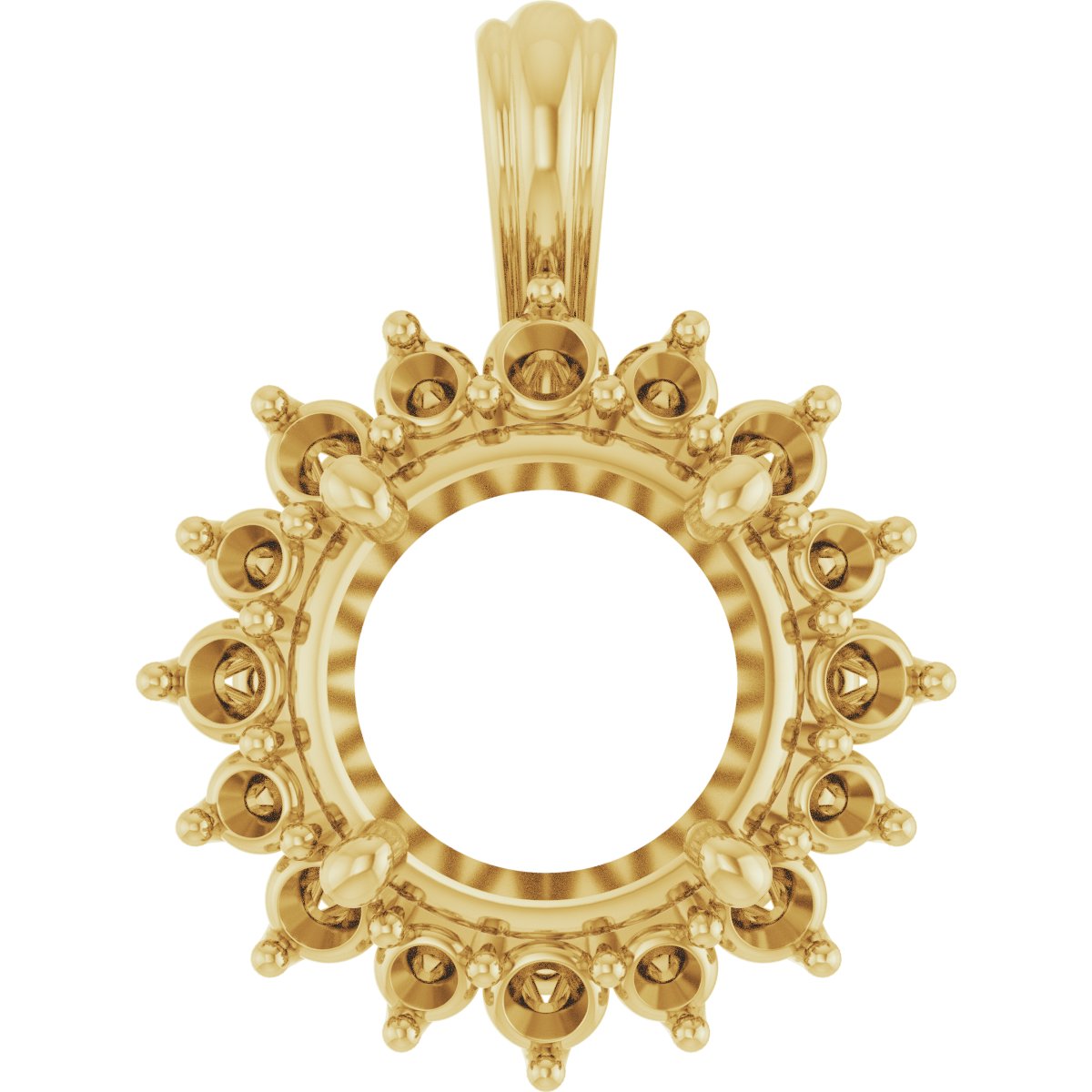 Halo-Style Pendant