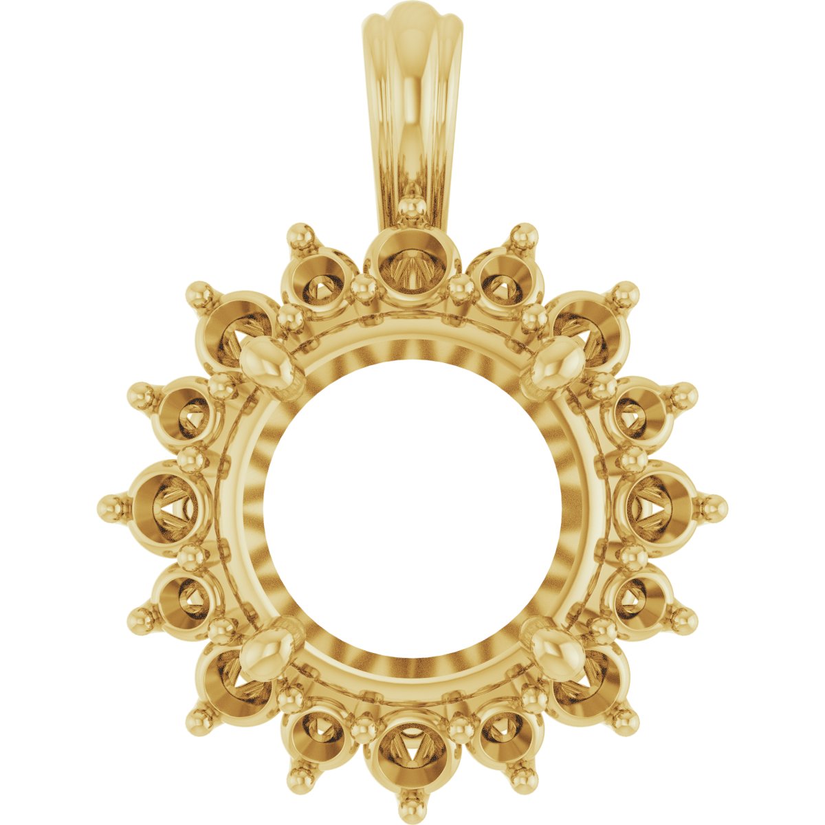 Halo-Style Pendant