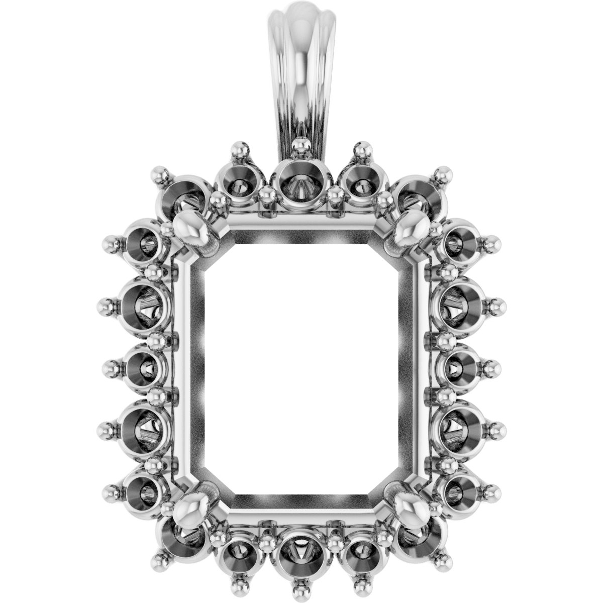 Halo-Style Pendant