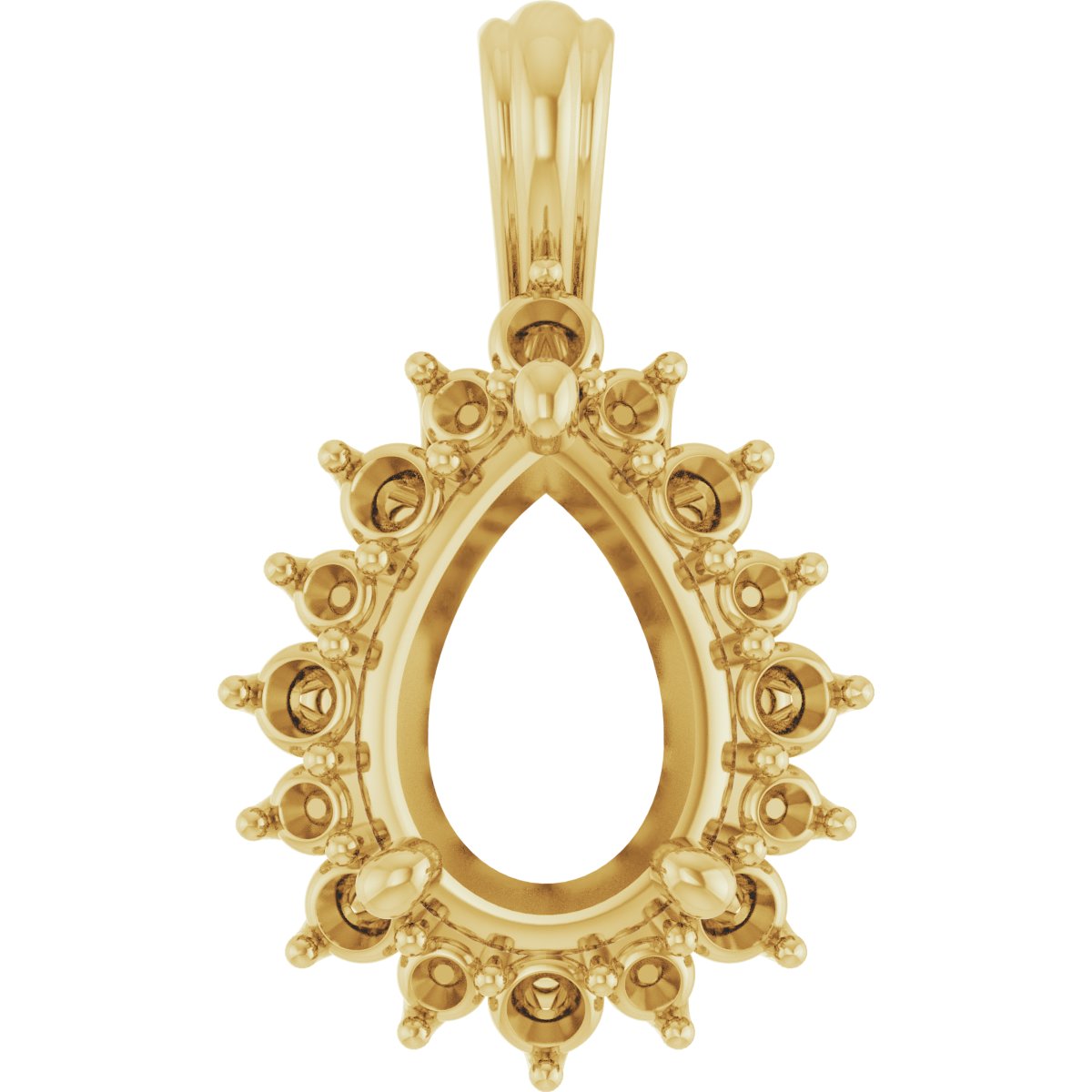 Halo-Style Pendant