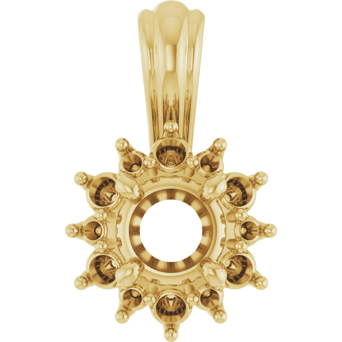 Halo-Style Pendant