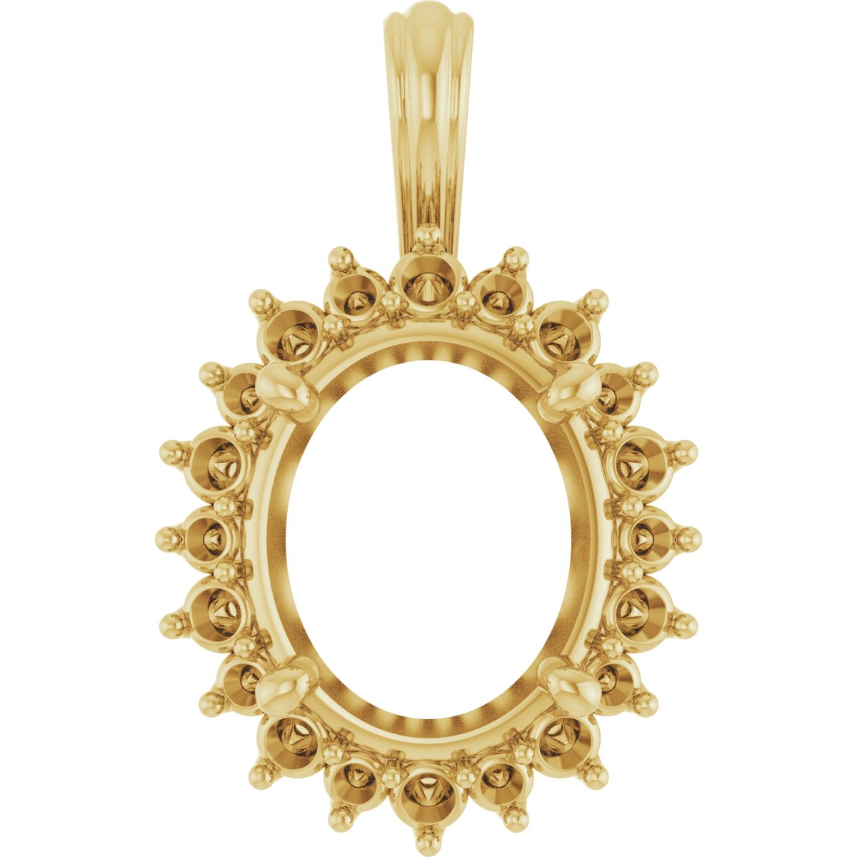 Halo-Style Pendant
