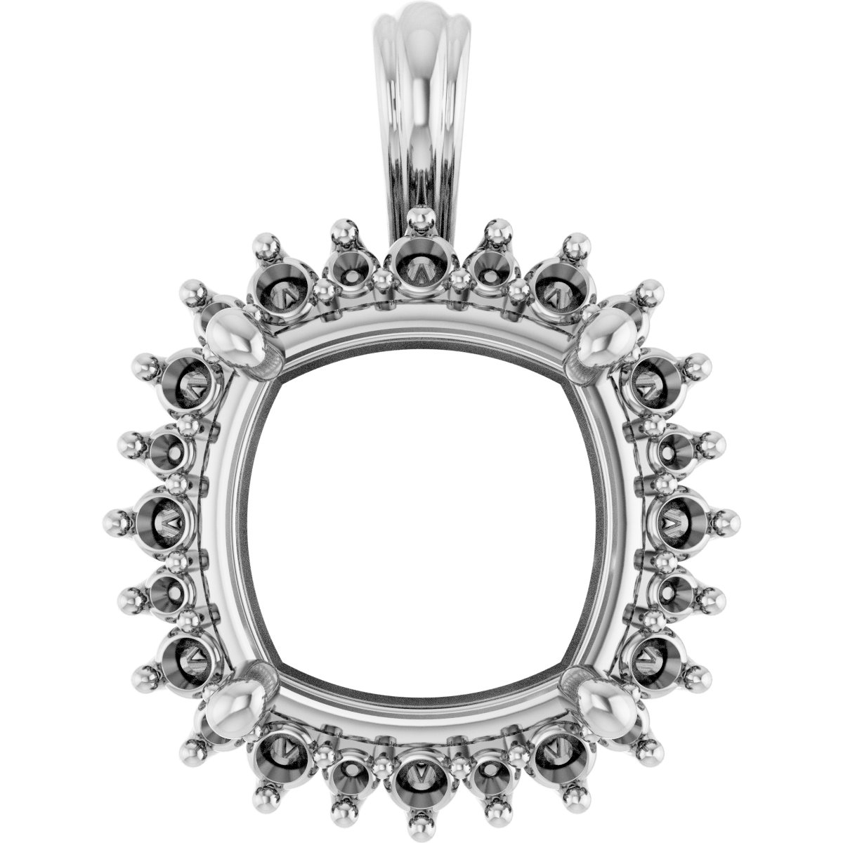 Halo-Style Pendant