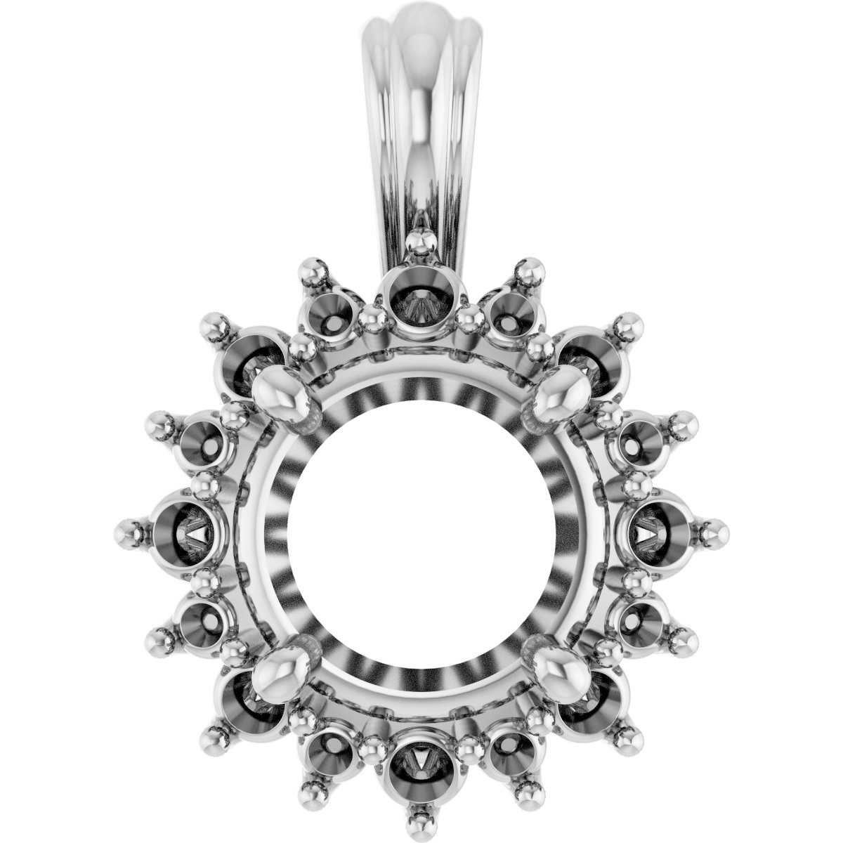 Halo-Style Pendant