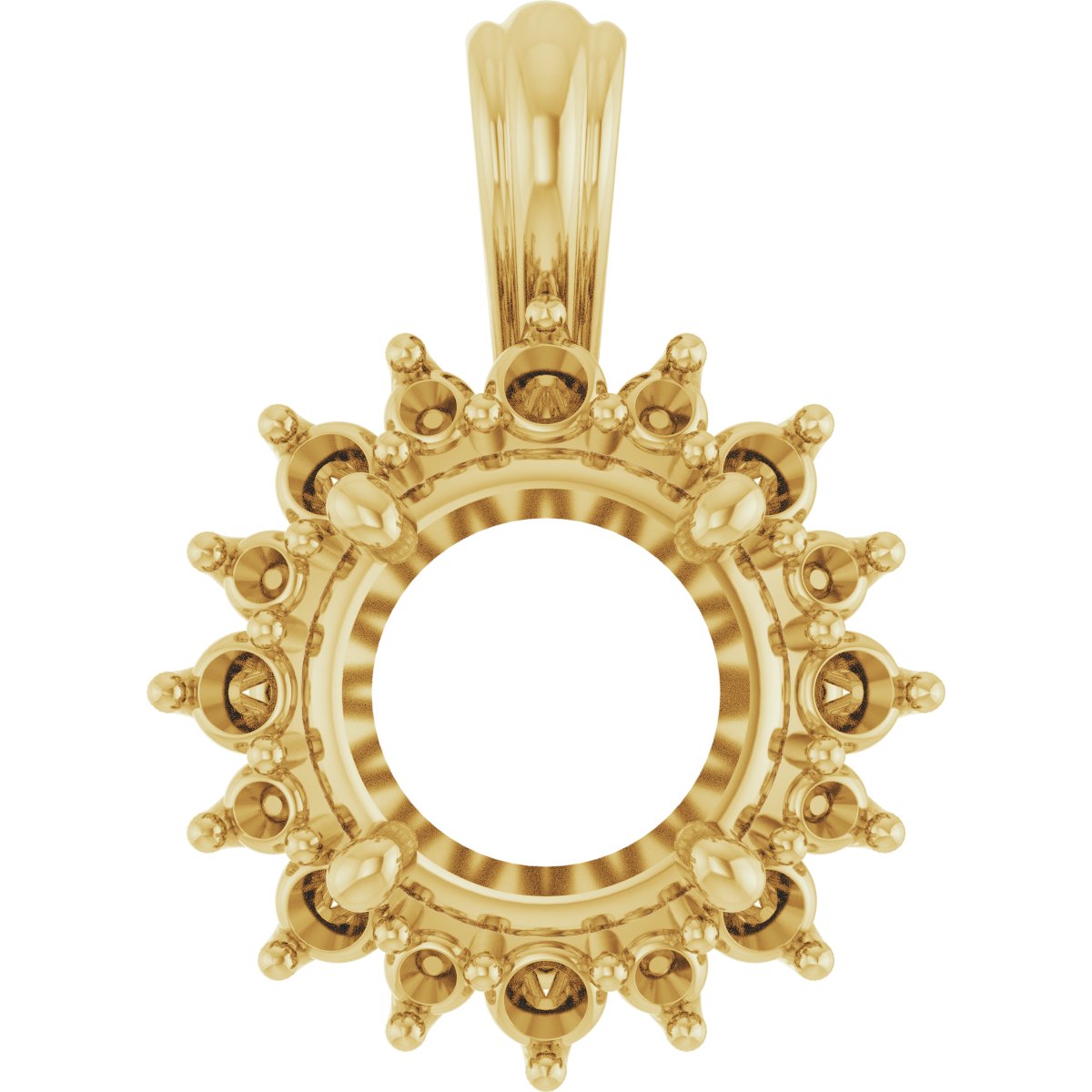 Halo-Style Pendant