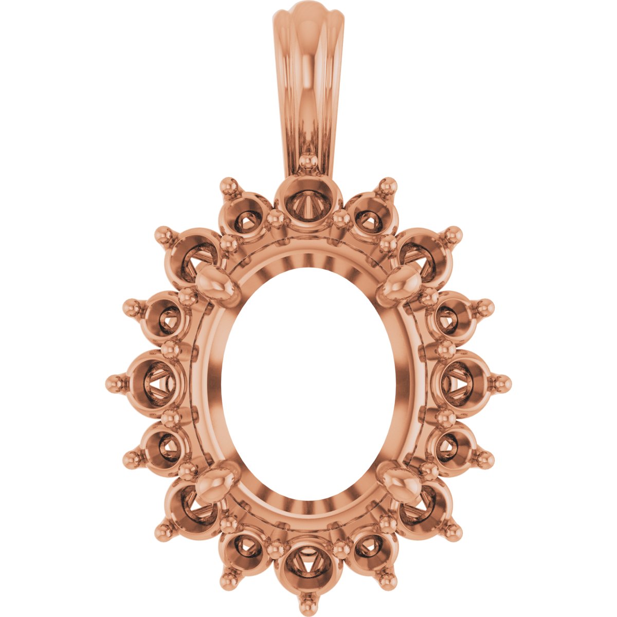 Halo-Style Pendant