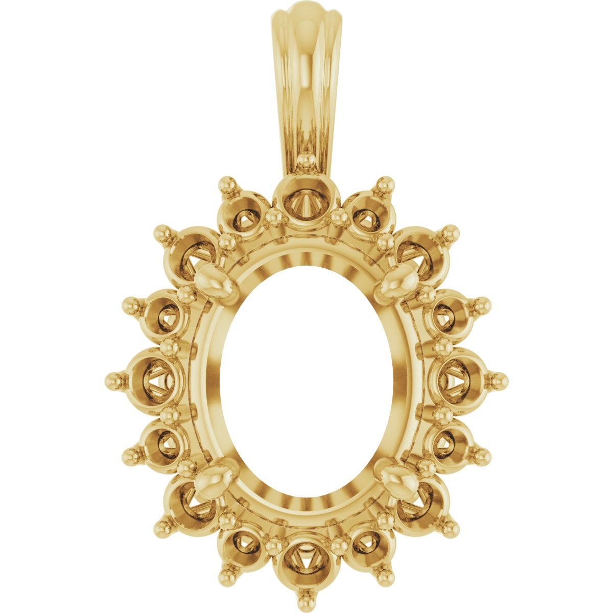 Halo-Style Pendant