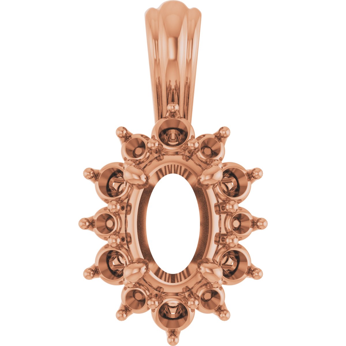 Halo-Style Pendant