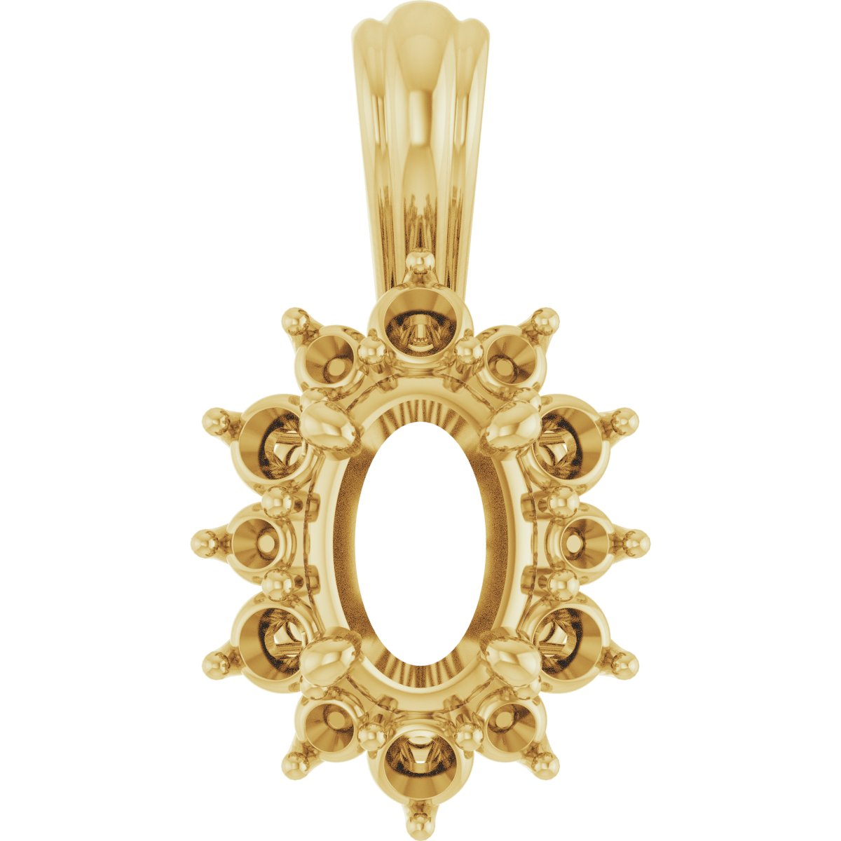 Halo-Style Pendant