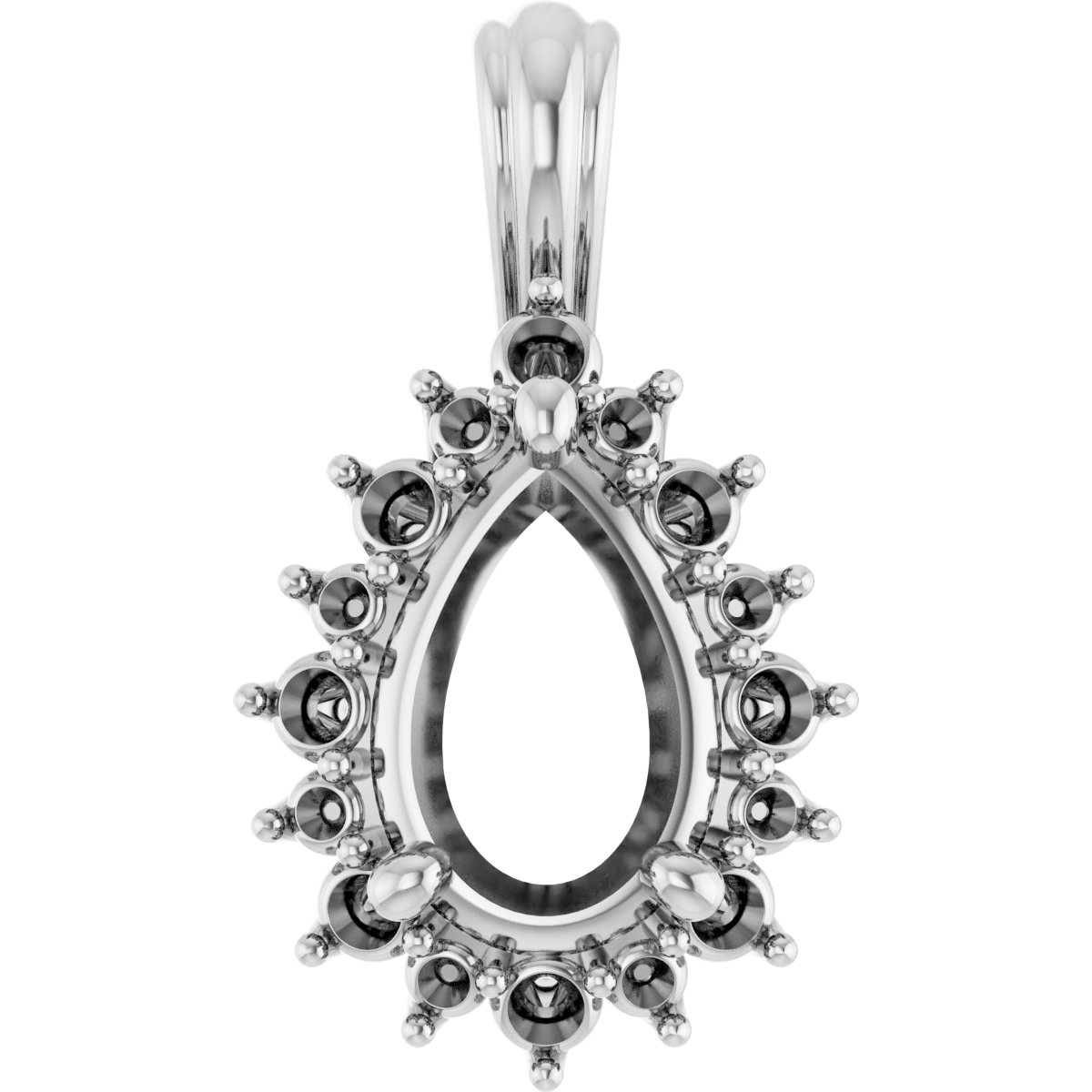 Halo-Style Pendant