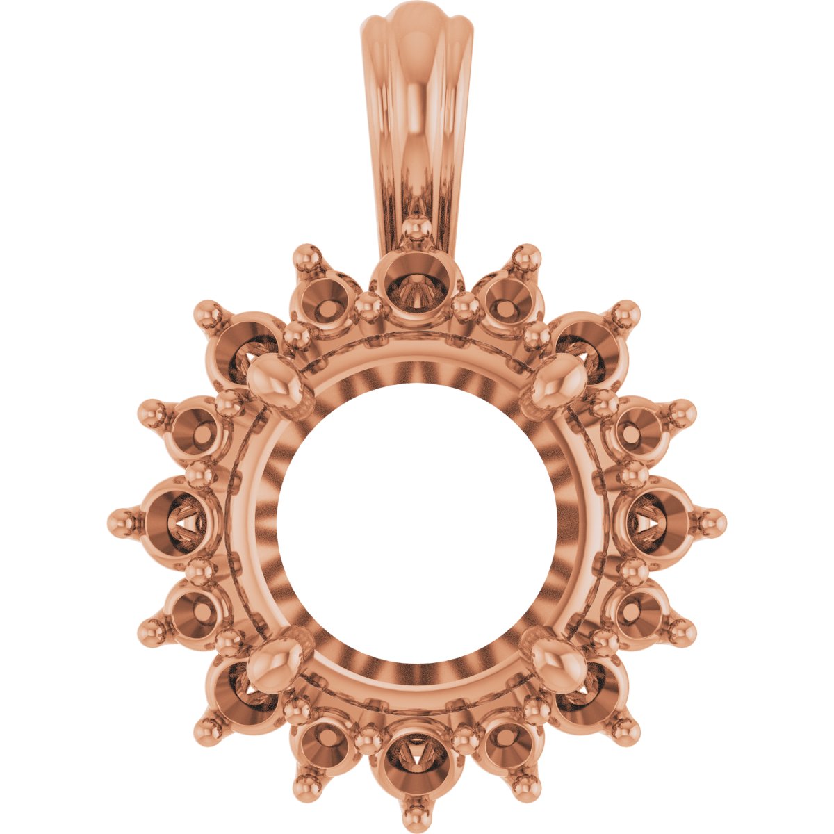 Halo-Style Pendant