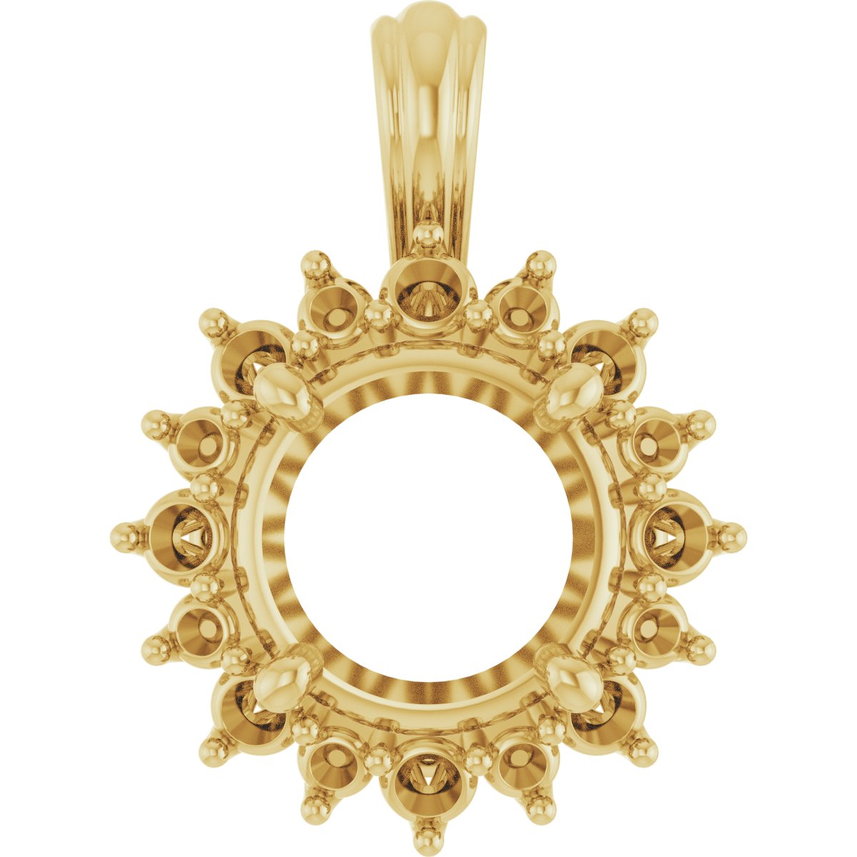 Halo-Style Pendant