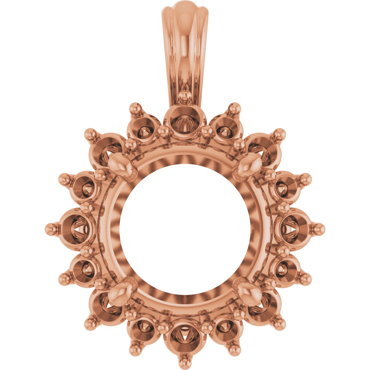 Halo-Style Pendant