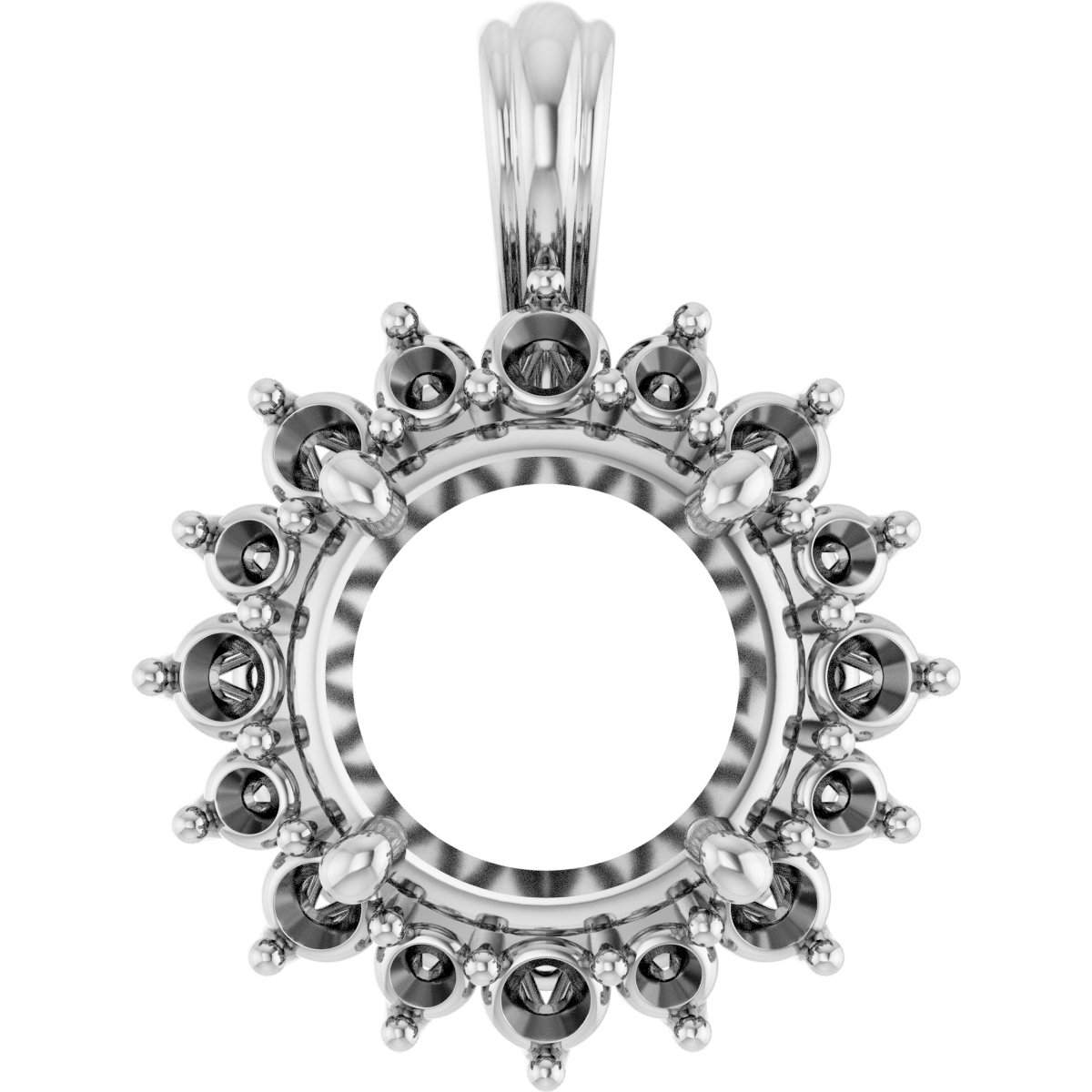 Halo-Style Pendant