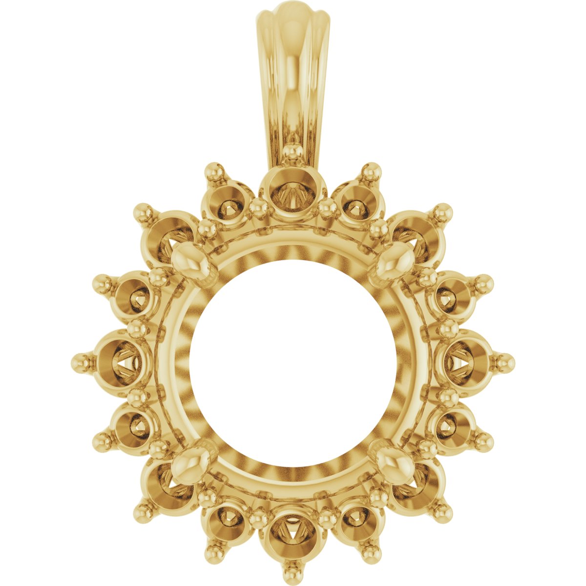 Halo-Style Pendant