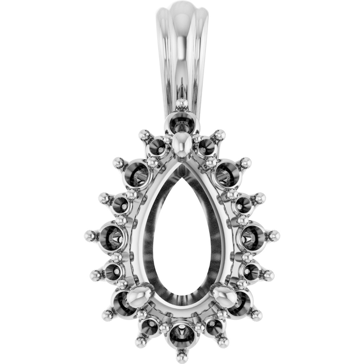 Halo-Style Pendant