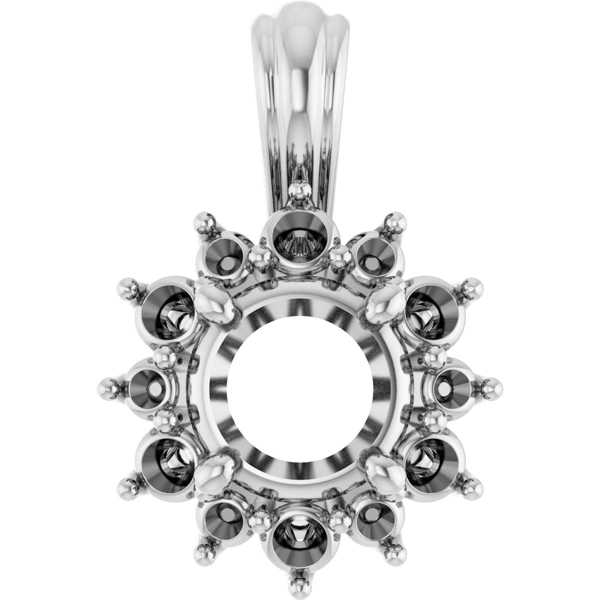 Halo-Style Pendant