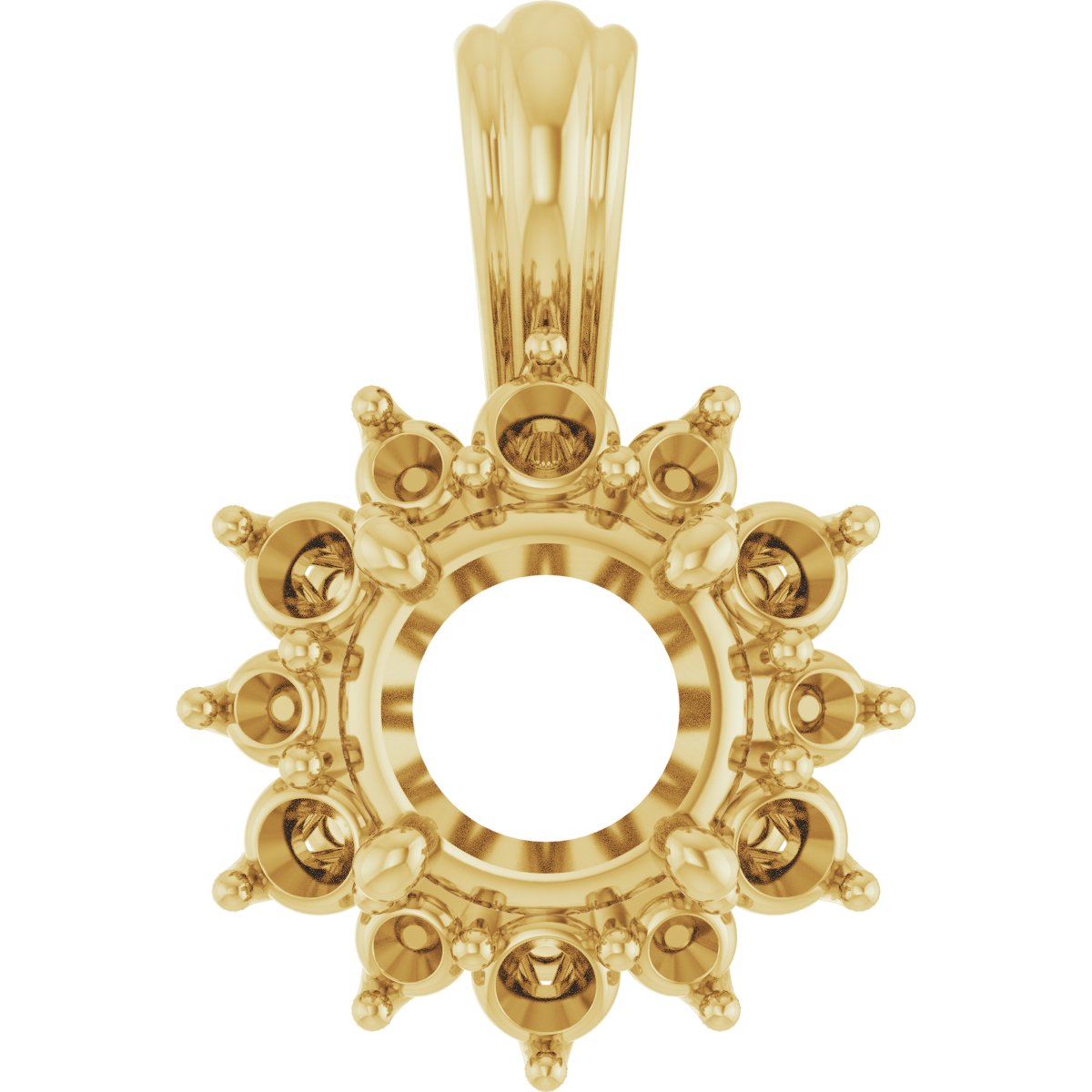 Halo-Style Pendant
