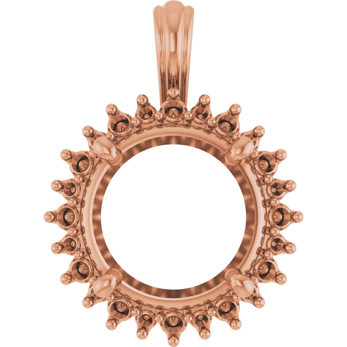 Halo-Style Pendant