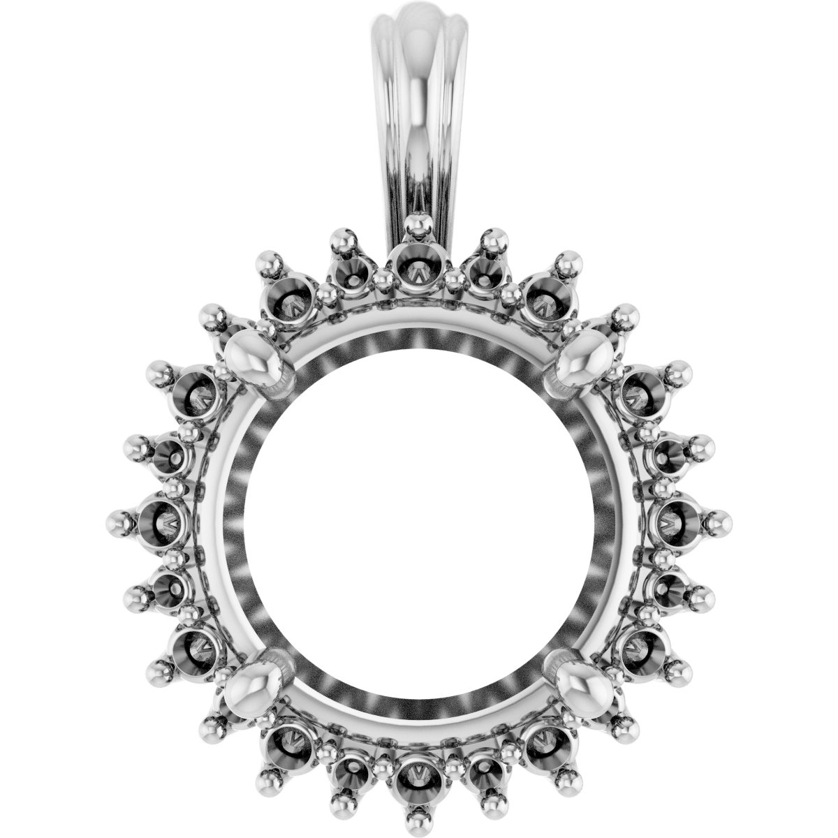 Halo-Style Pendant