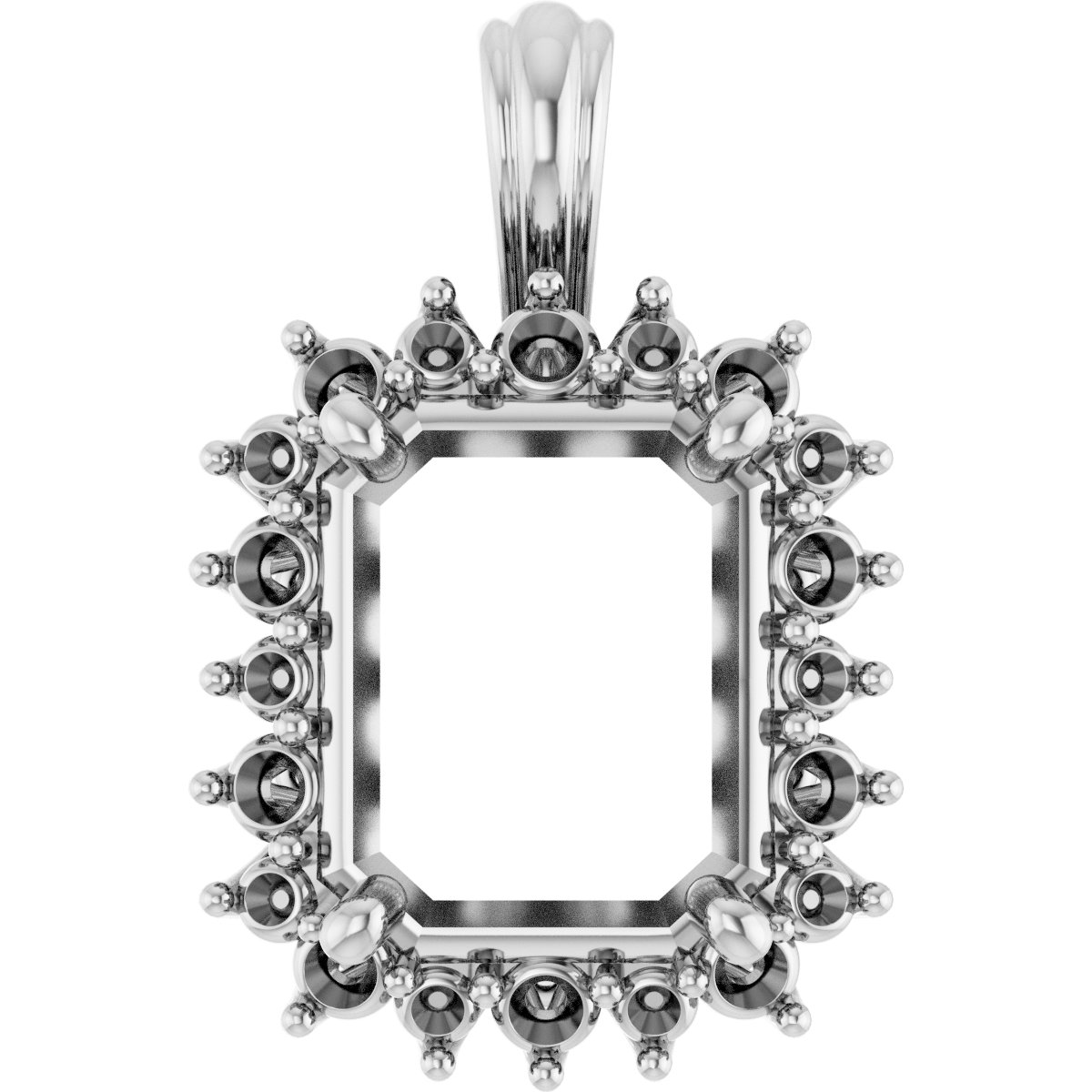 Halo-Style Pendant