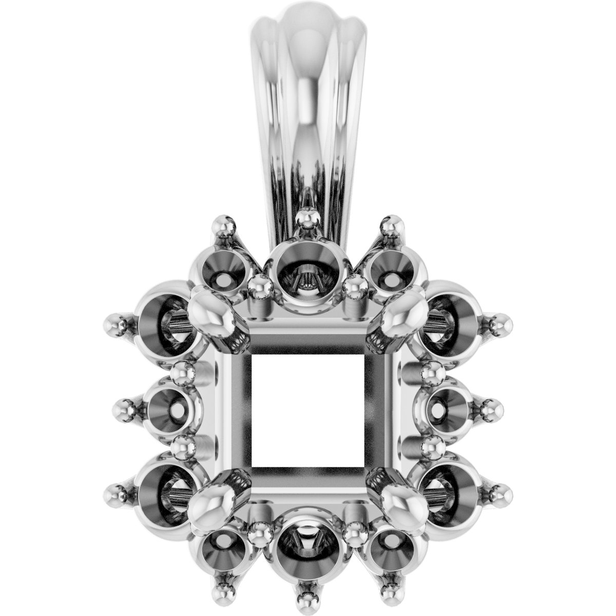 Halo-Style Pendant