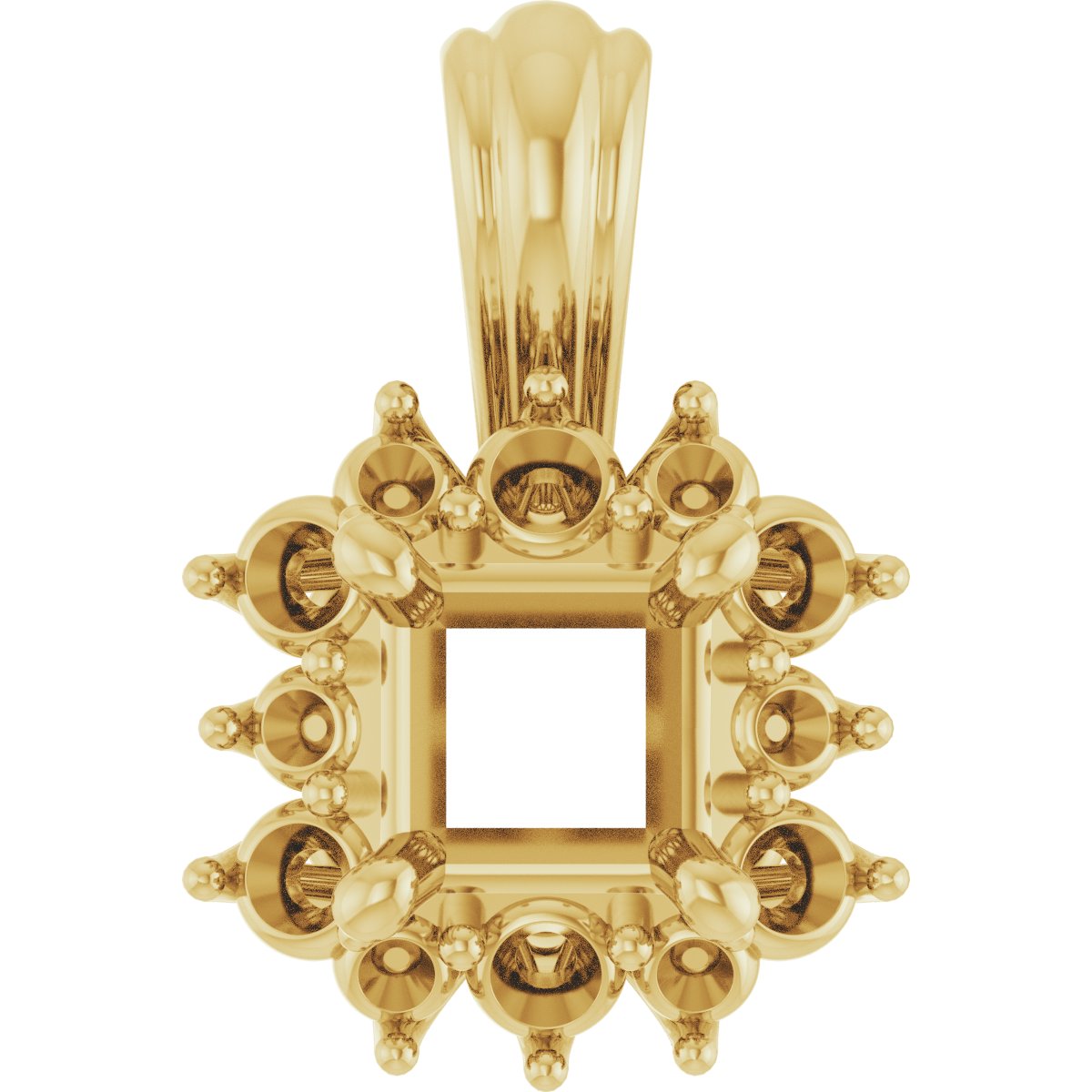 Halo-Style Pendant