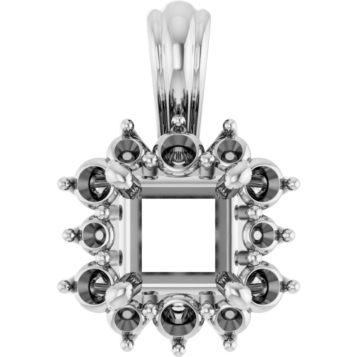 Halo-Style Pendant