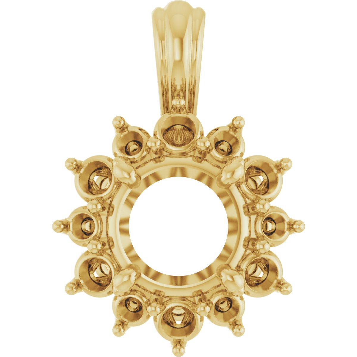 Halo-Style Pendant