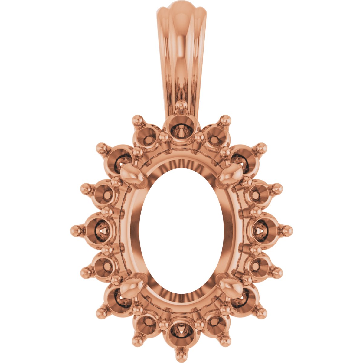 Halo-Style Pendant