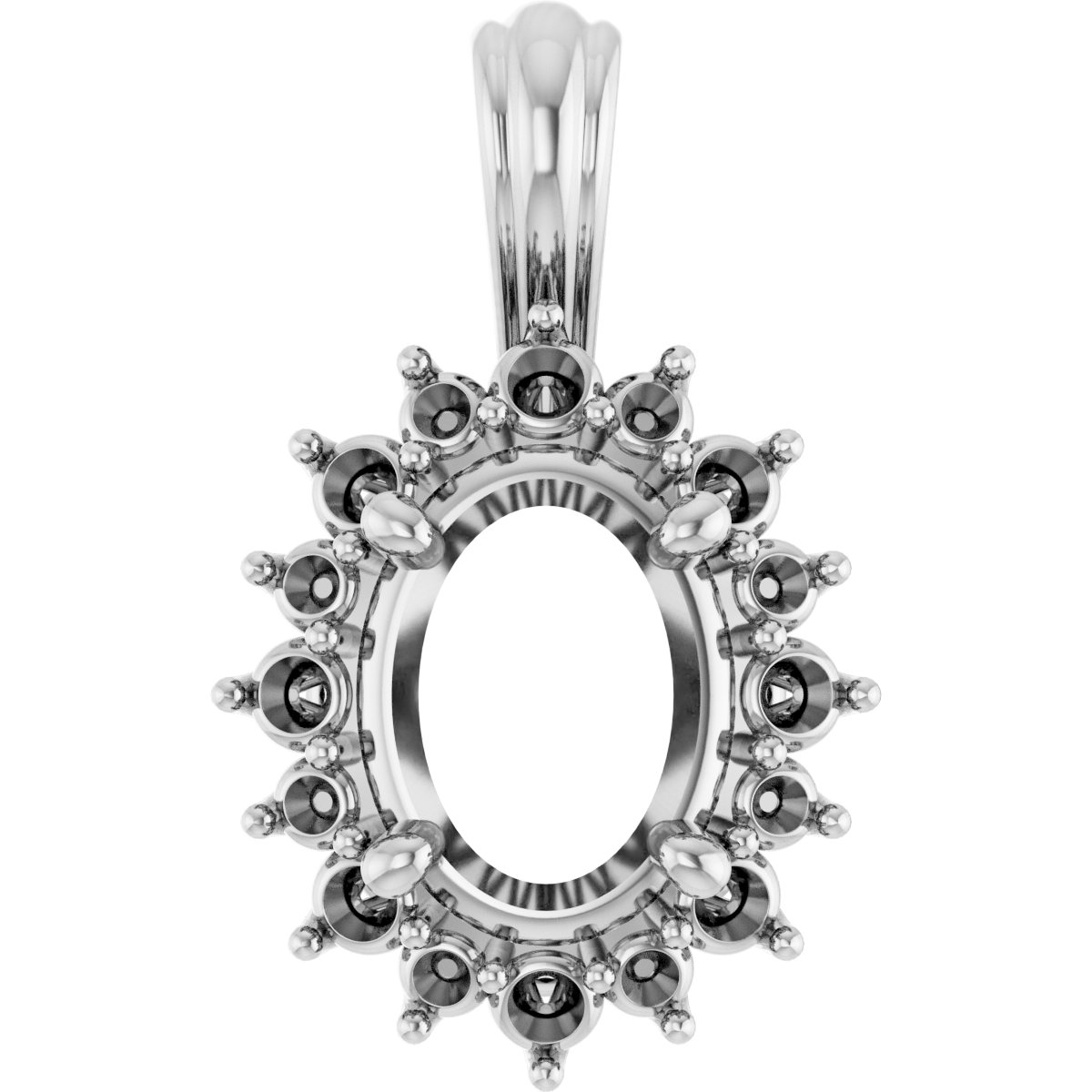 Halo-Style Pendant