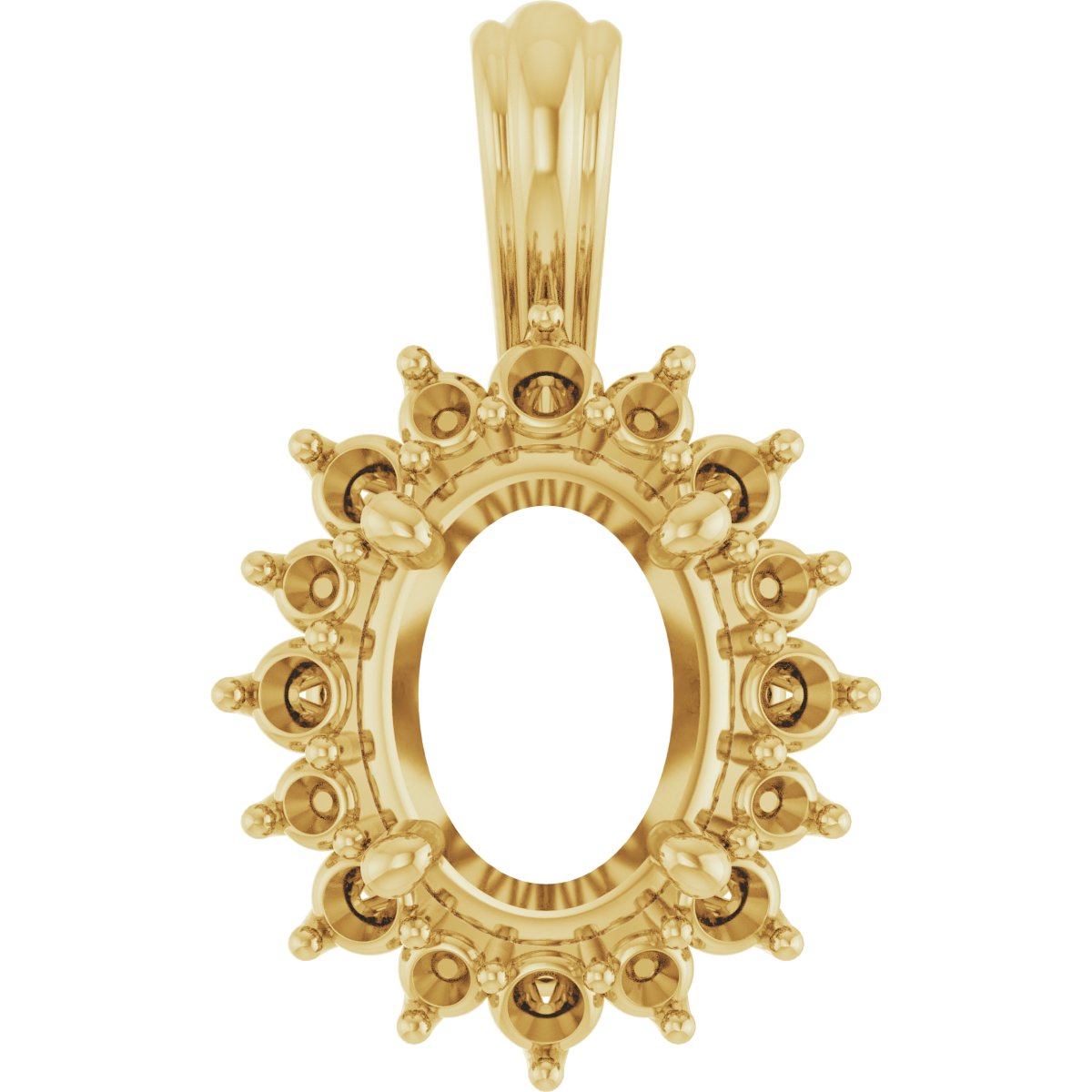 Halo-Style Pendant