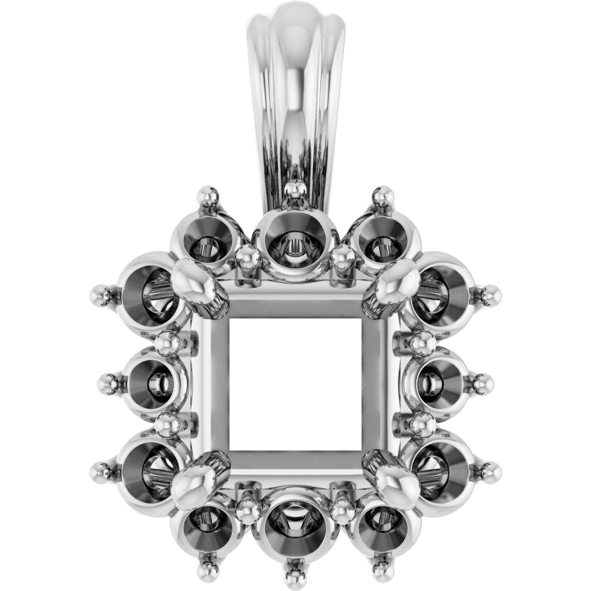 Halo-Style Pendant