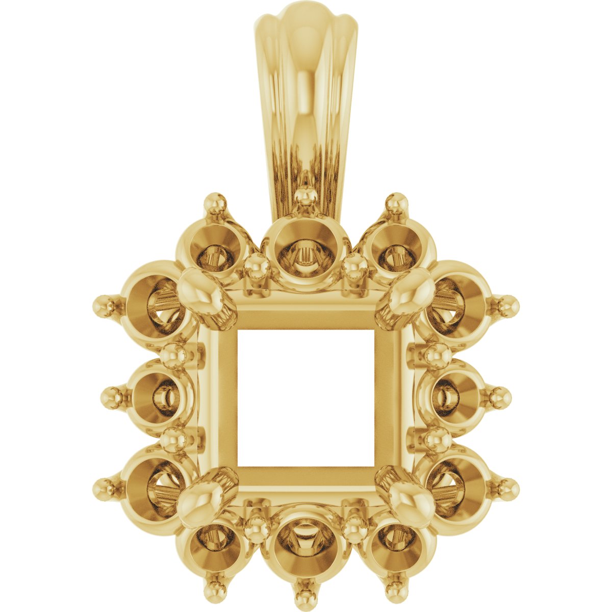 Halo-Style Pendant