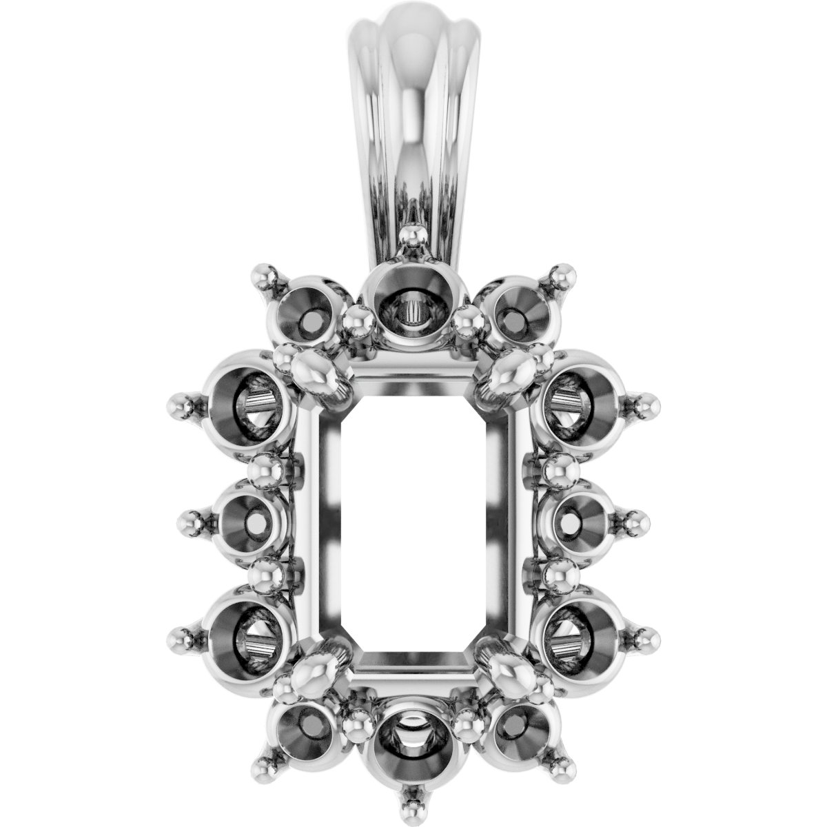 Halo-Style Pendant