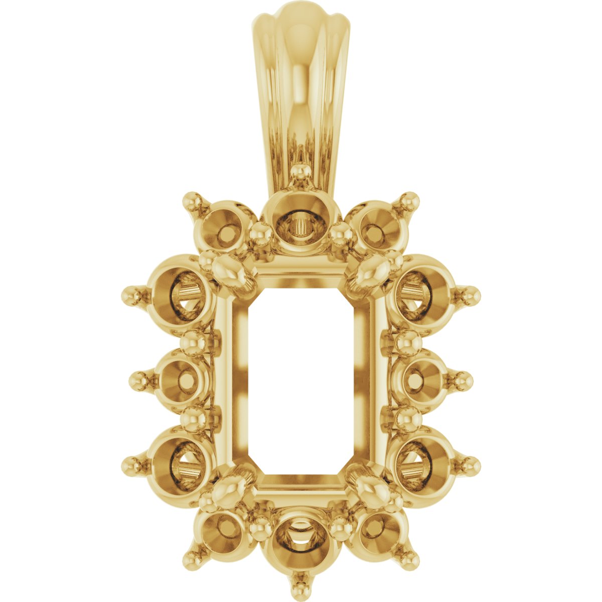 Halo-Style Pendant