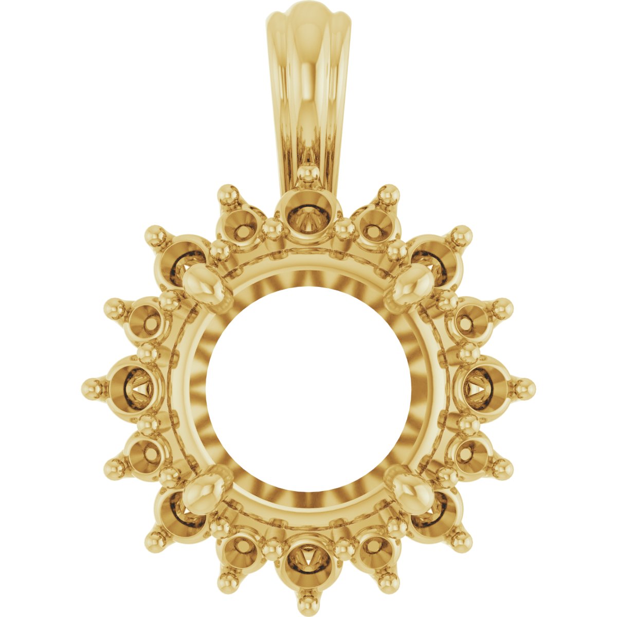 Halo-Style Pendant
